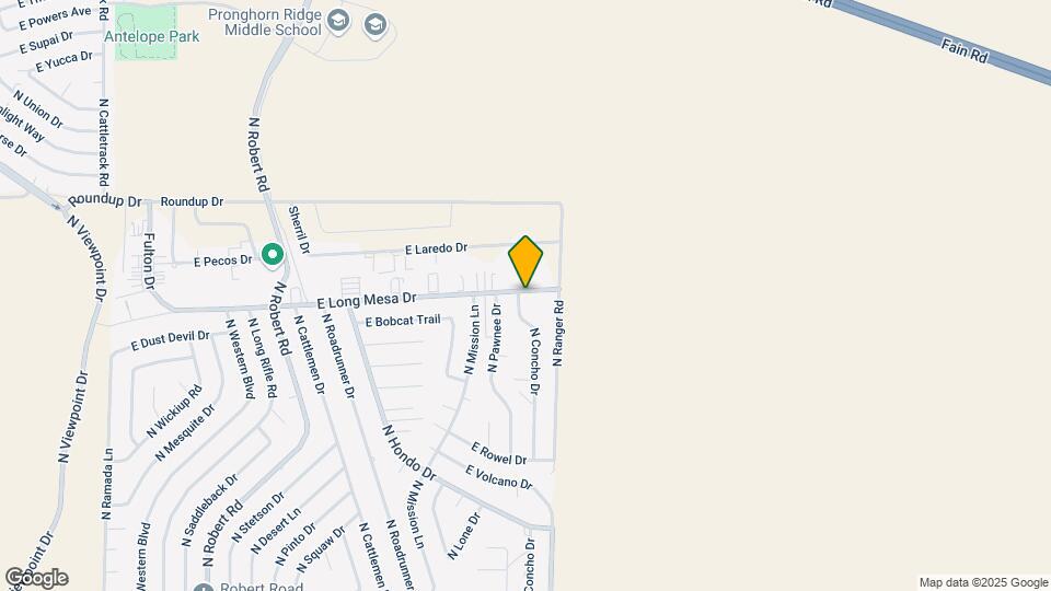 5781 N Concho Dr Map and Location Details