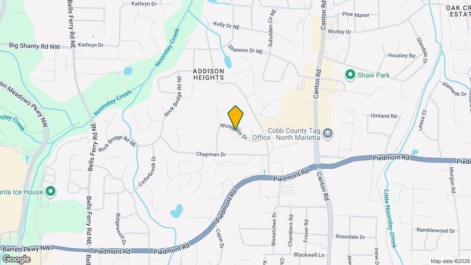 2902 Highbrook Ct Map and Location Details