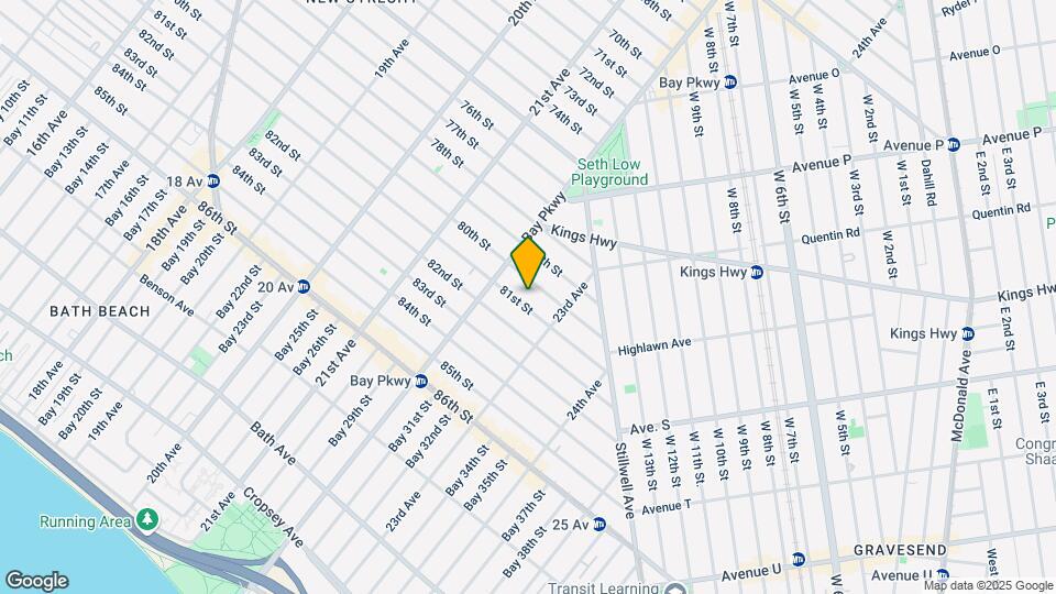 2243 81st St Map and Location Details