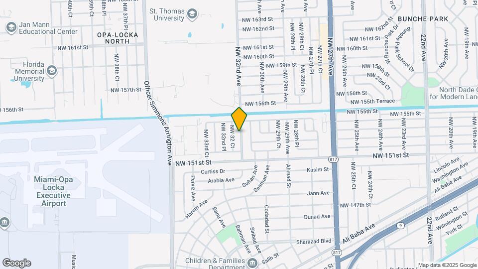 15300 NW 32nd Ave Map and Location Details