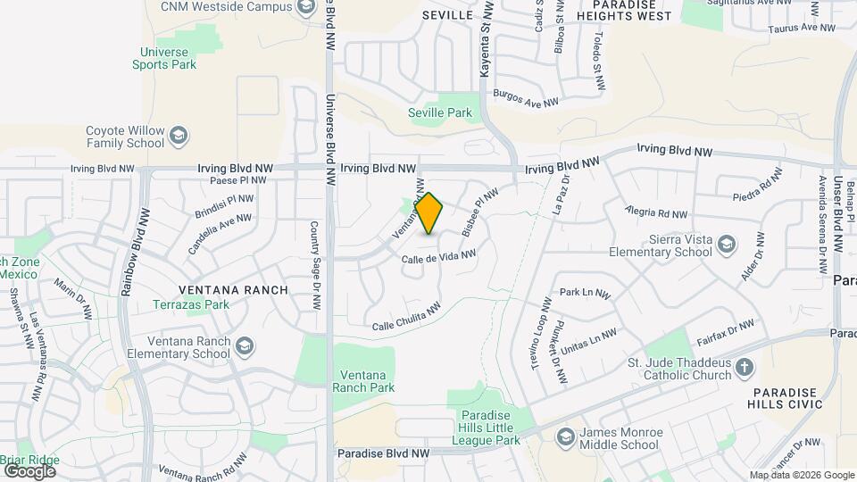 6309 Calle Amorada Ct NW Map and Location Details