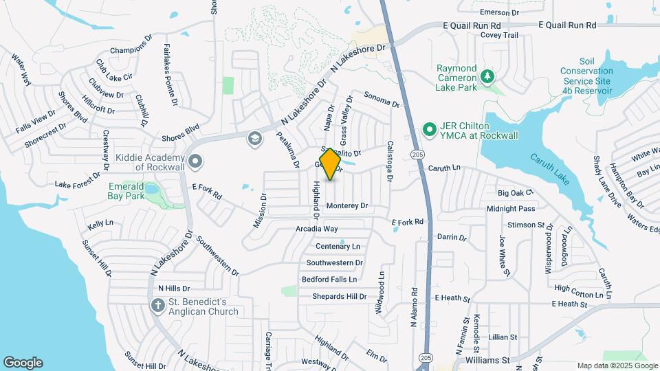 1281 Stanford Dr Map and Location Details