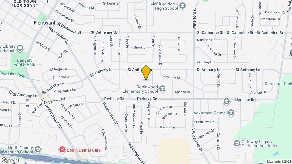 865 Pebble Ln Map and Location Details