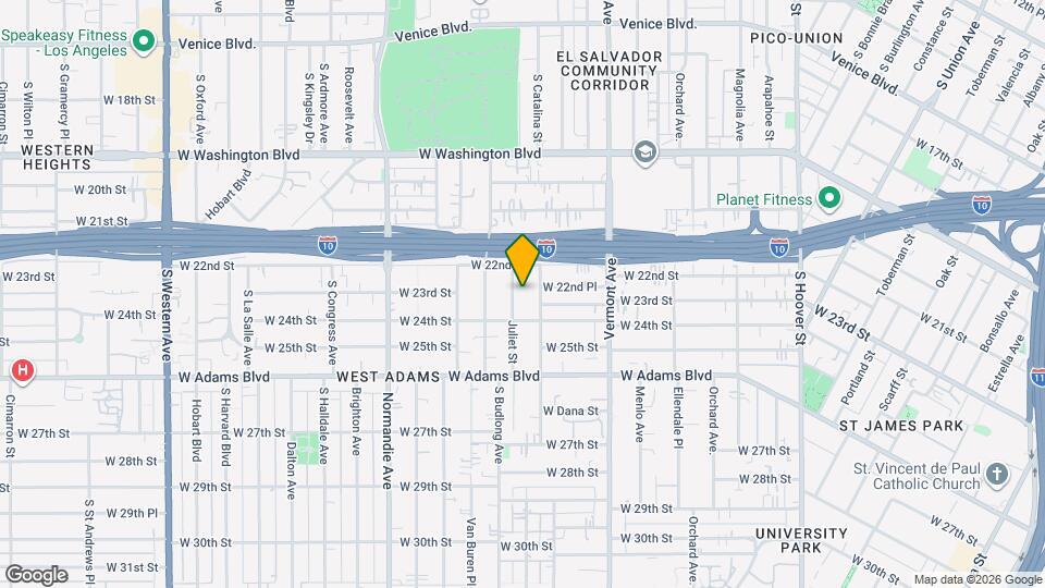 2232 Juliet St Map and Location Details