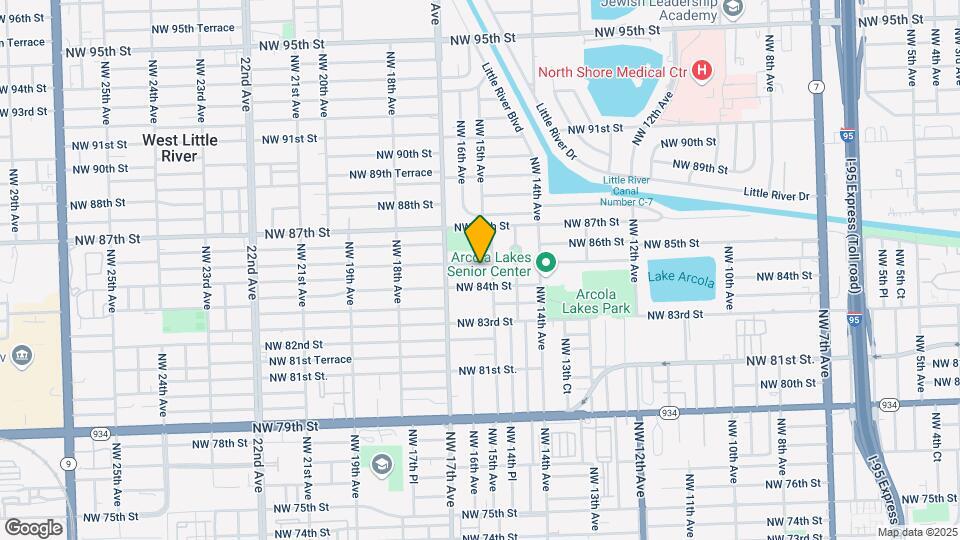 1550 NW 85th St Map and Location Details