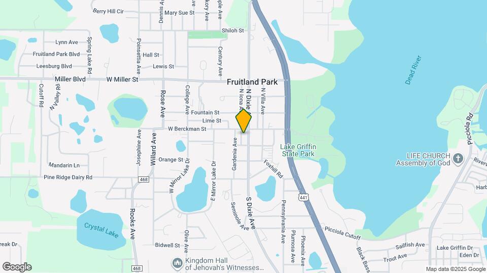 107 Iona Ave Map and Location Details