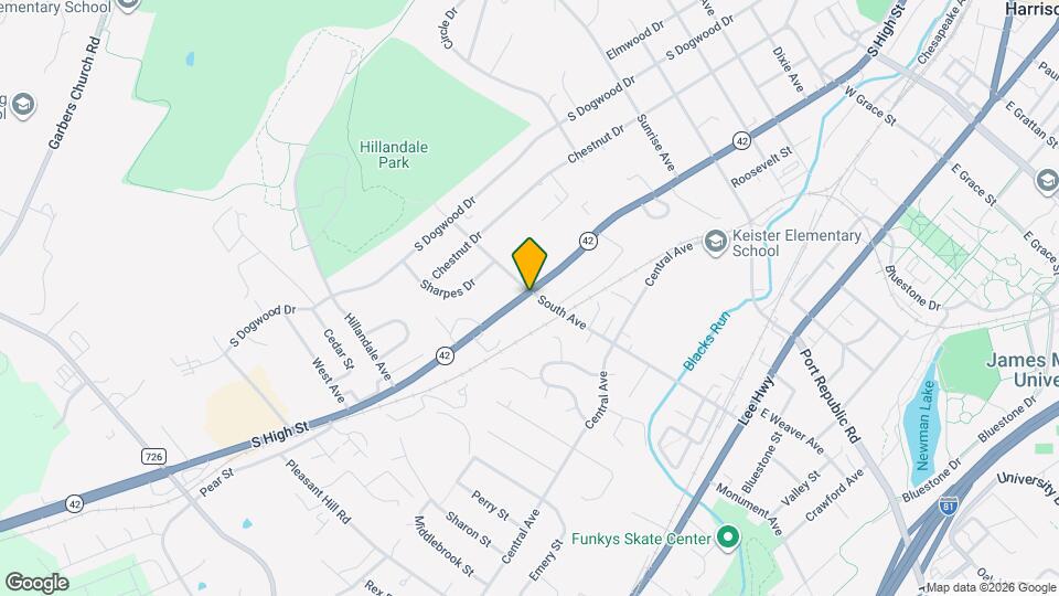 1102 Harvest Ct Map and Location Details