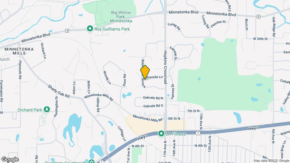 3607 Robinwood Terrace Map and Location Details