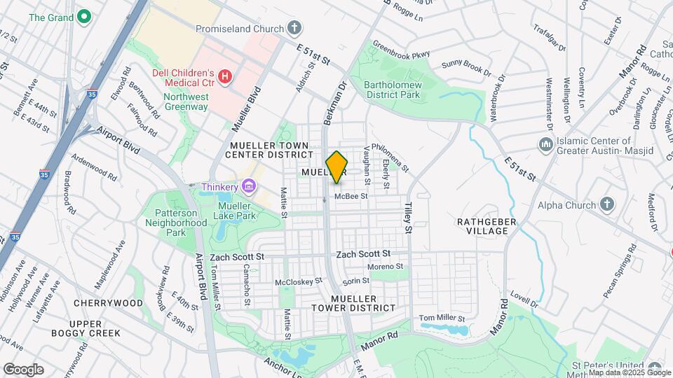 4506 Kocurek St Map and Location Details