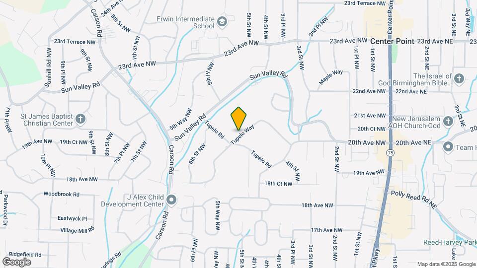 468 Tupelo Way Map and Location Details