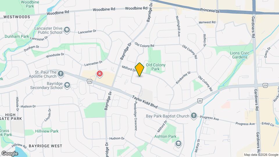 1020 Pembridge Crescent, Unit 106 Map and Location Details
