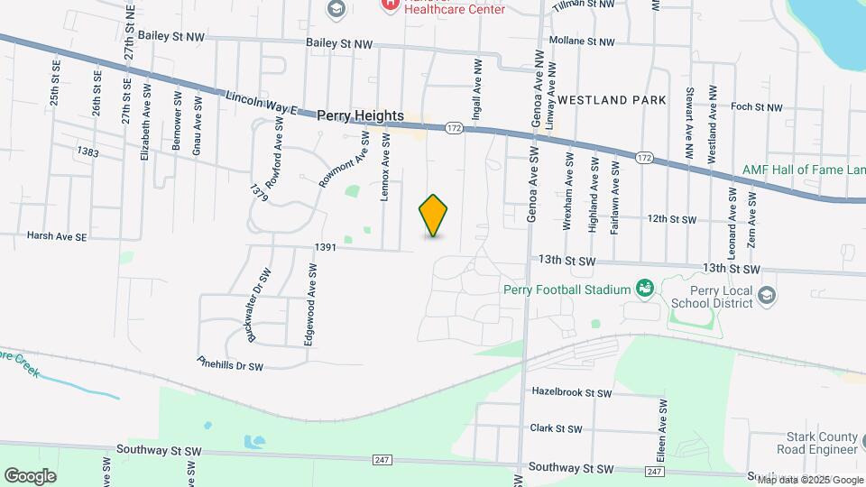 528 SW Hinderer Ave Map and Location Details