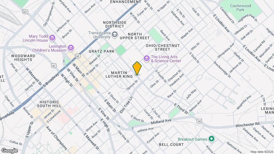 240 E Third St Map and Location Details