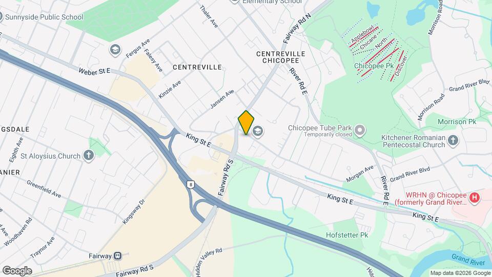 105 Morgan Ave Map and Location Details