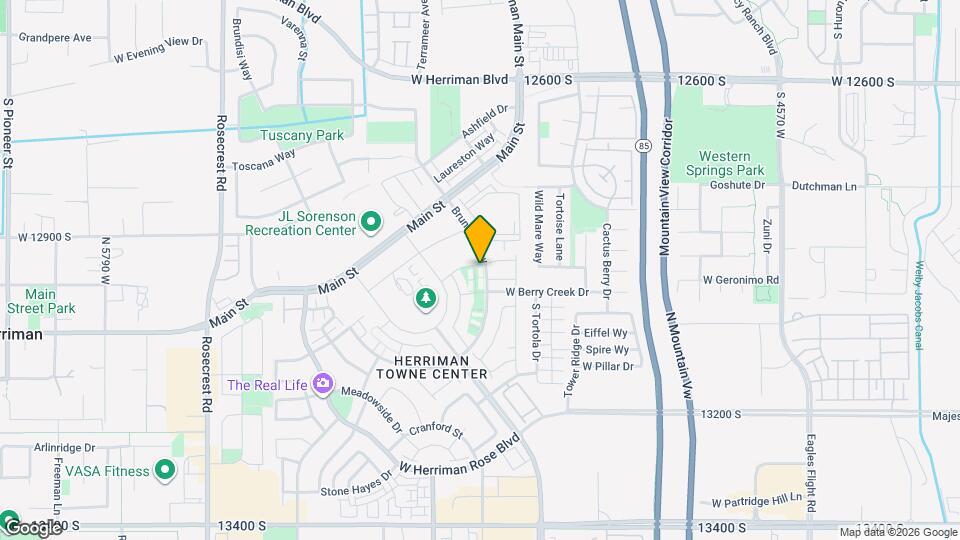 12977 S Oberon Ln Map and Location Details