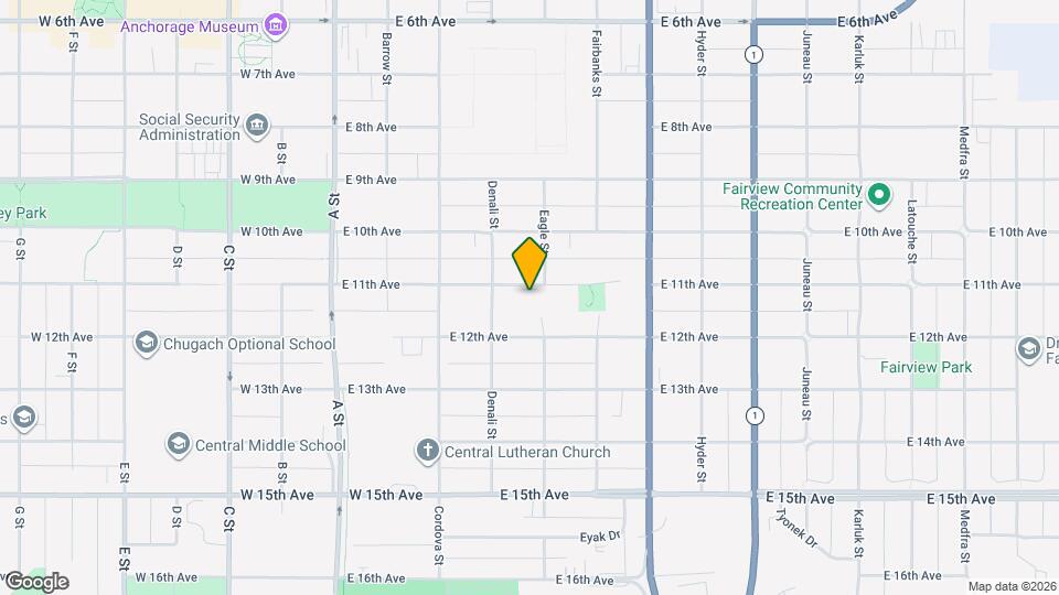 436 E 11th Ave, Unit A24 Map and Location Details