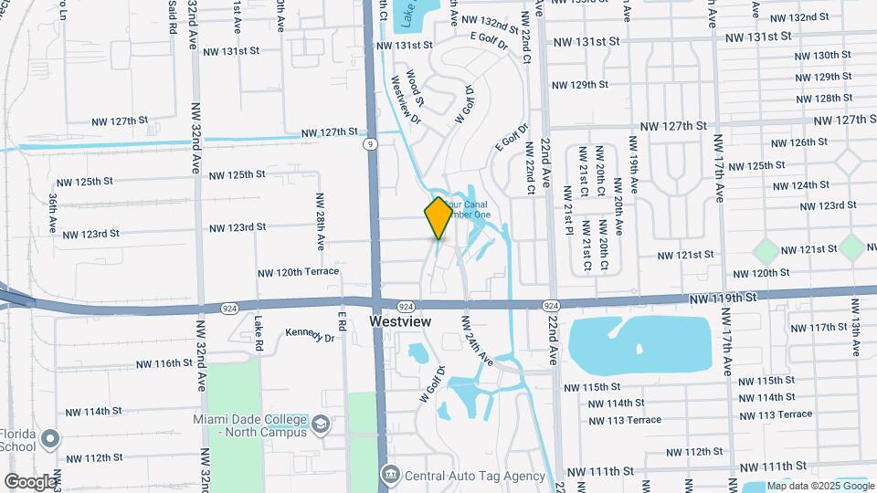 12178 NW 24th Pl Map and Location Details