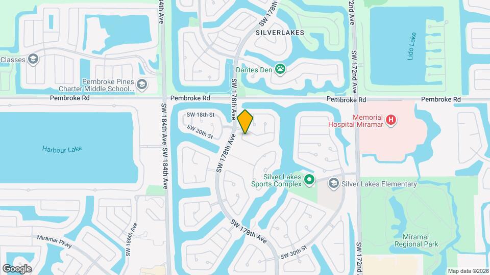1937 SW 177th Ave Map and Location Details