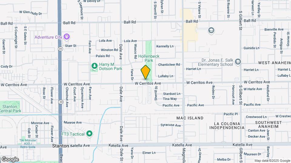 8691 W Cerritos Ave Map and Location Details