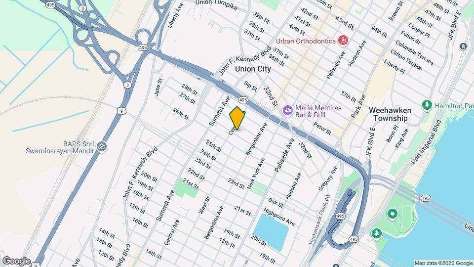 536 27th St Map and Location Details