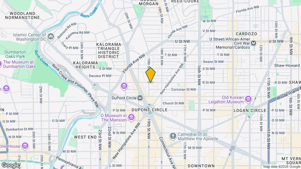 1830 R Apartments Mapa y Detalles de la Ubicación