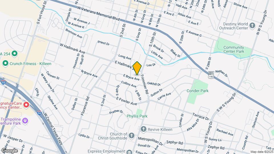 311 E Bryce Ave-Unit -1 Map and Location Details