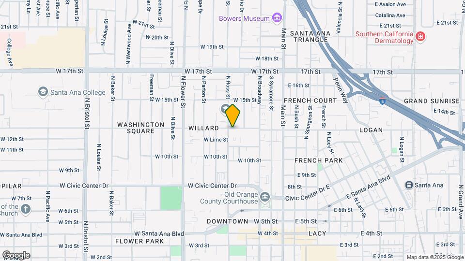 424 W Washington Ave Map and Location Details