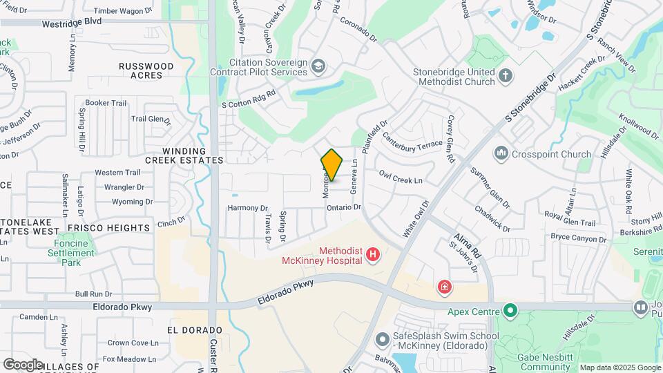 8308 Clear Bay Map and Location Details