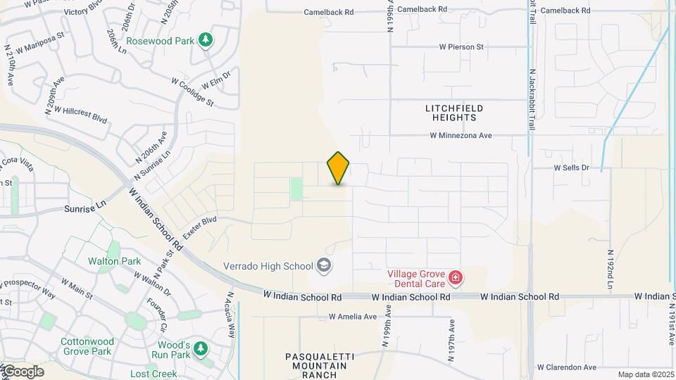 20047 W Turney Ave Map and Location Details