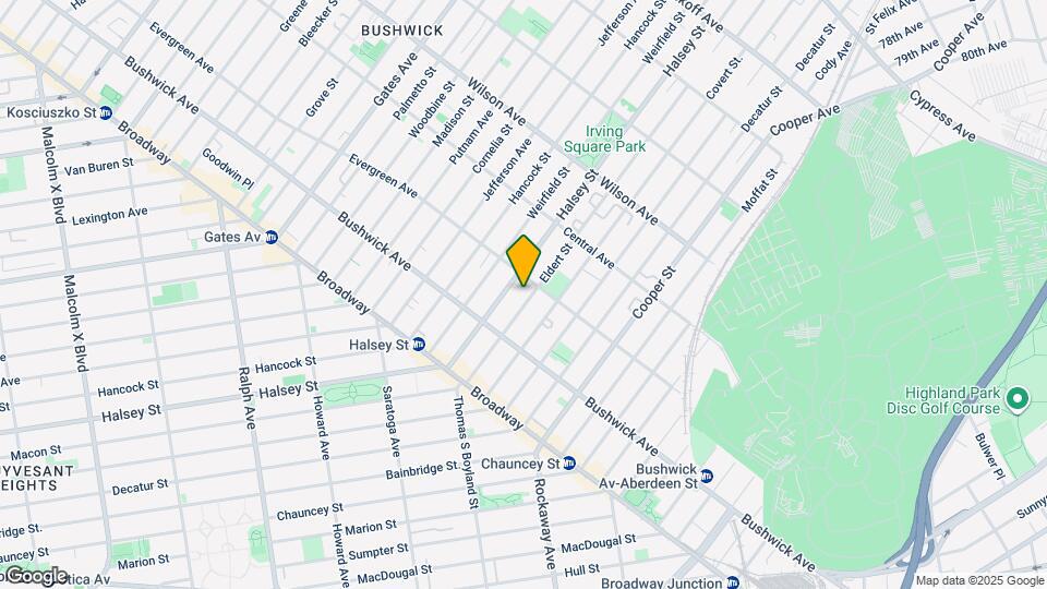 99 Eldert St Map and Location Details