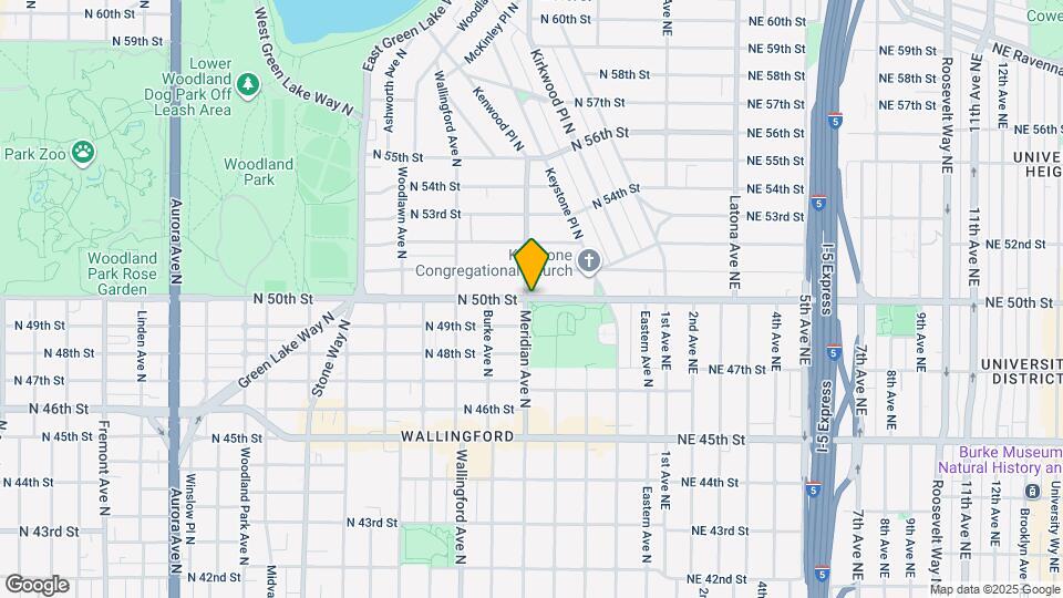 1927 N 50th St Map and Location Details