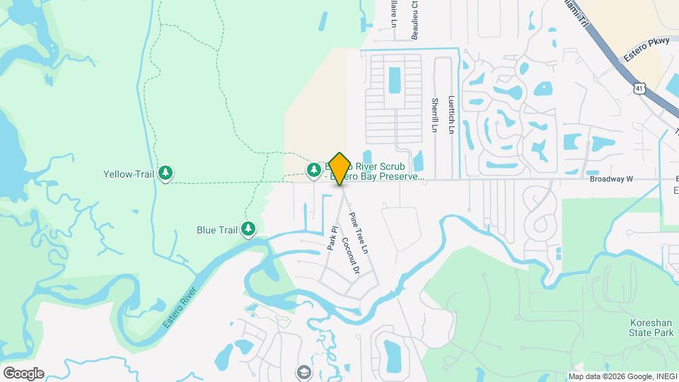 20520 Pine Tree Ln Map and Location Details