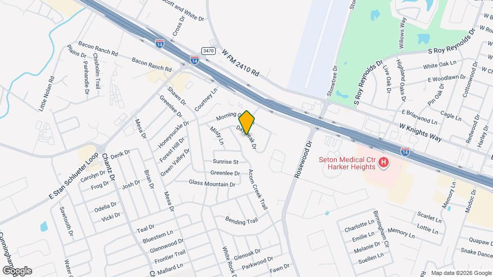 5112 Daybreak Dr Map and Location Details