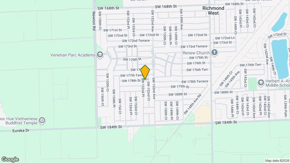 17811 SW 152nd Pl Map and Location Details