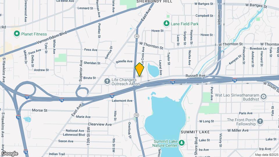1174 La Croix Ave-Unit -B Map and Location Details