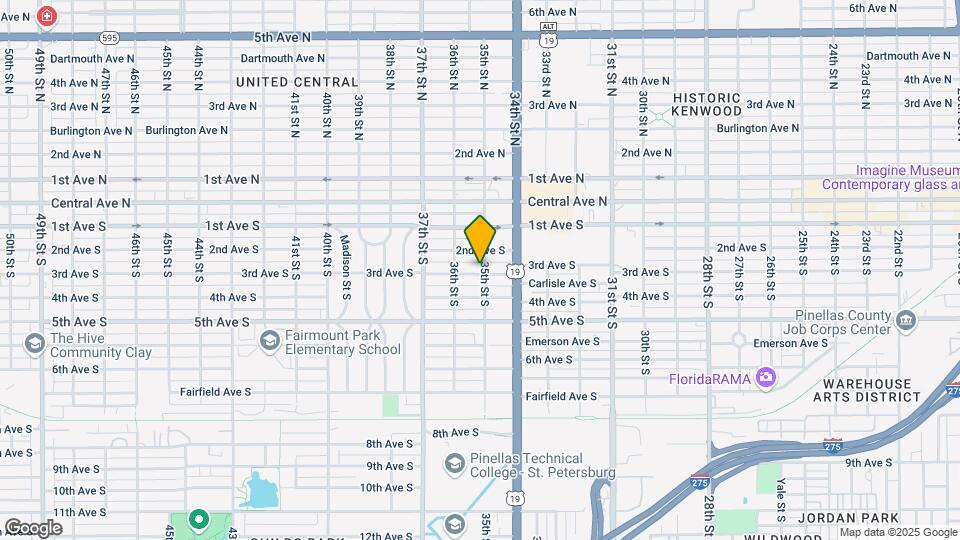 235 35th St S Map and Location Details