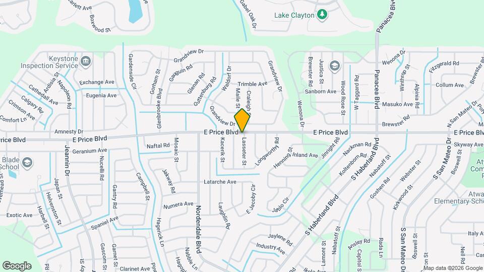 1009 Lasseter St Mapa y Detalles de la Ubicación