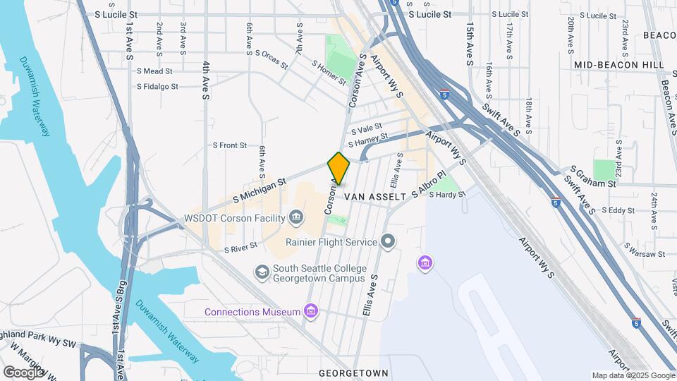 6244 Corson Ave S Map and Location Details