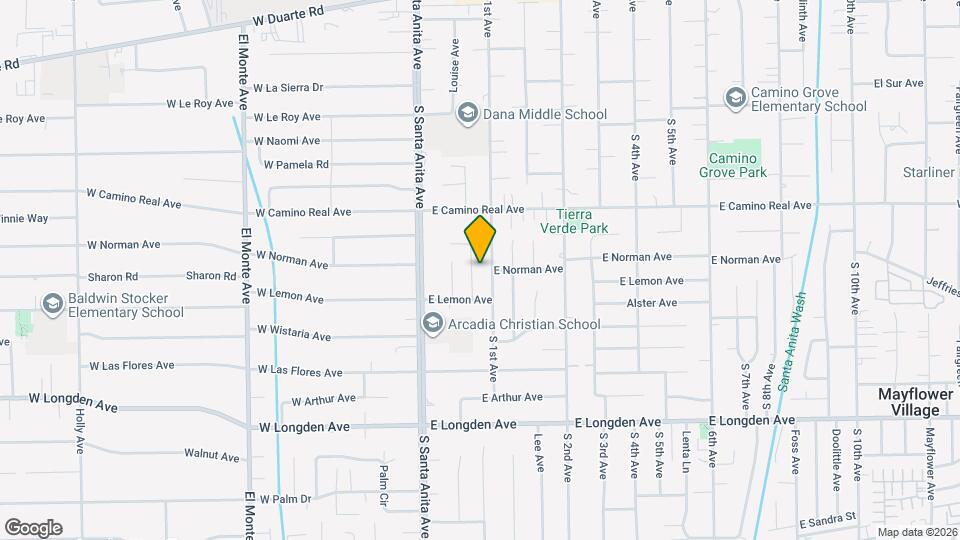 1724 Grace Ave Mapa y Detalles de la Ubicación