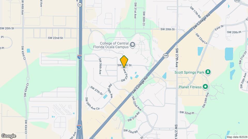 2629 SW 33rd Ave Map and Location Details