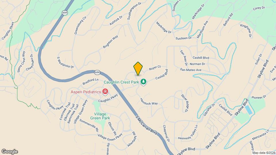 3651 Hemlock Way Map and Location Details