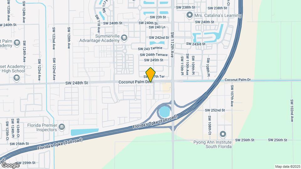 11335 SW 248th Terrace Map and Location Details