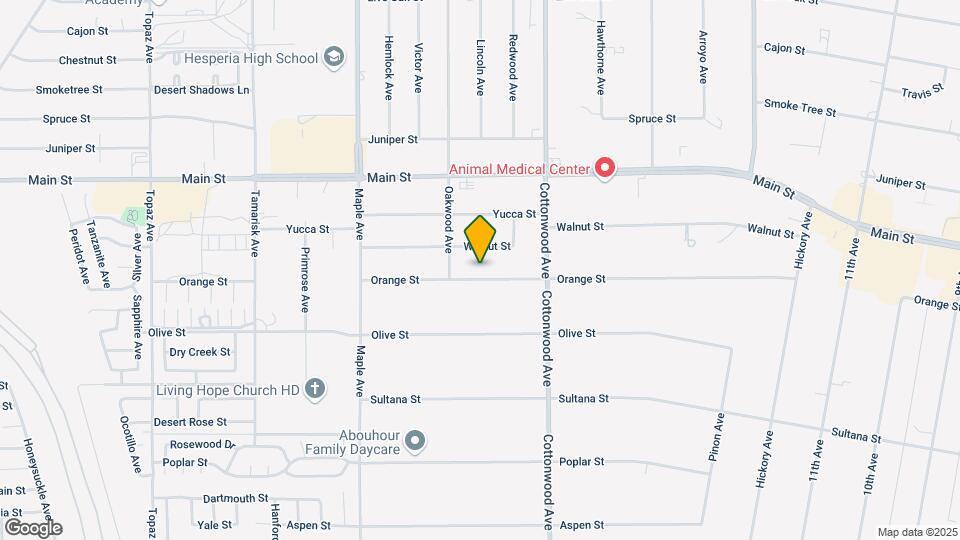 14748 Orange St Mapa y Detalles de la Ubicación