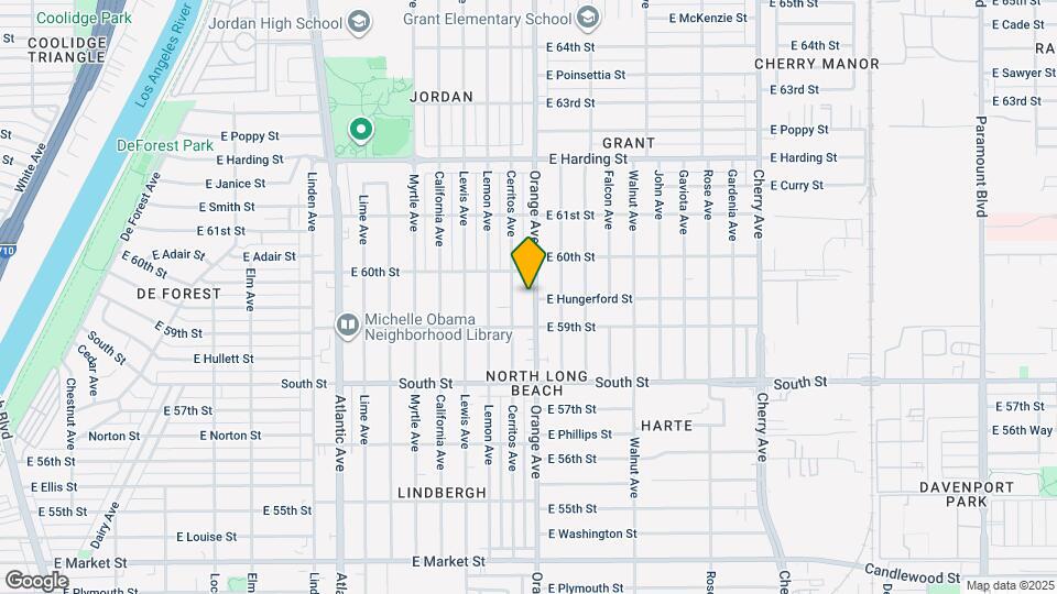 5929 Orange Ave Map and Location Details