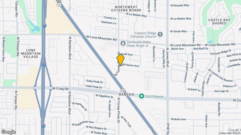 6332 Sierra Pines Ct Map and Location Details