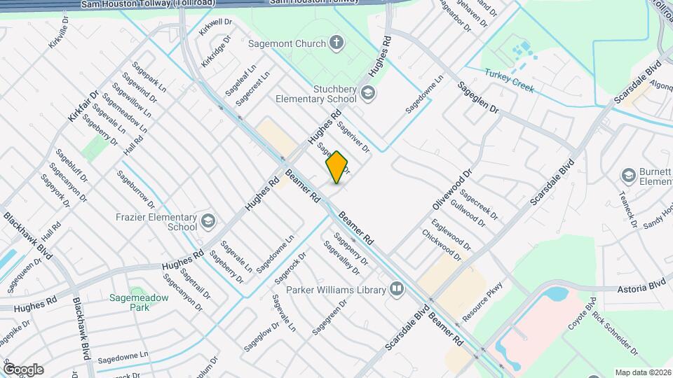 10915 Sagedowne Ln Map and Location Details