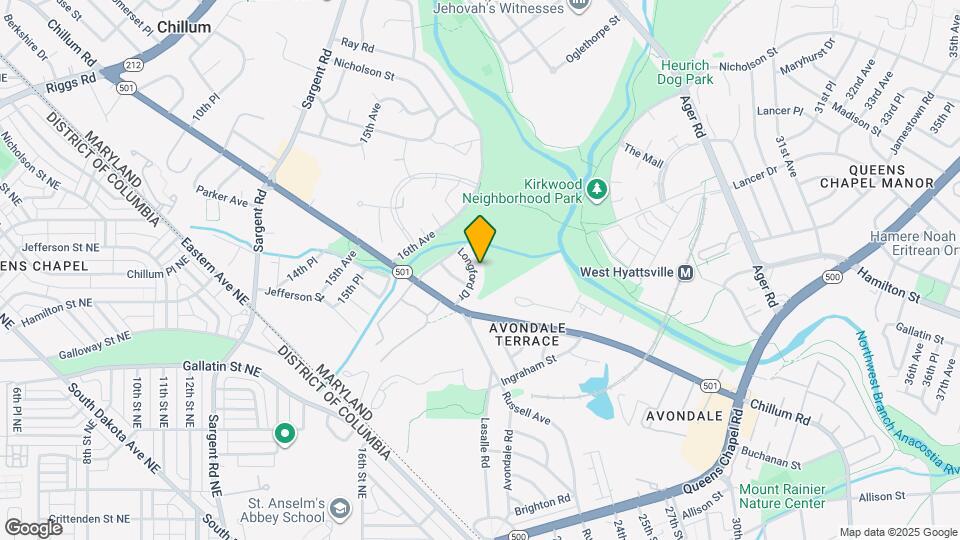 1818 Longford Dr Map and Location Details