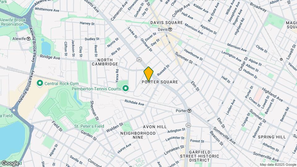 11 Cogswell Ave, Unit 18B Map and Location Details