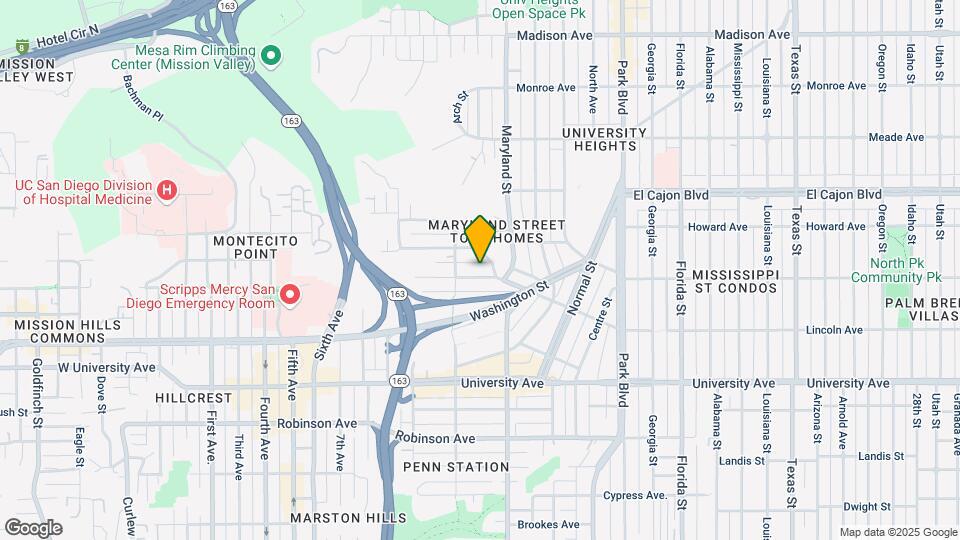 1238 Lincoln Ave Mapa y Detalles de la Ubicación