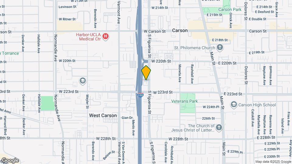 22123 Figueroa St, Unit #109 Map and Location Details